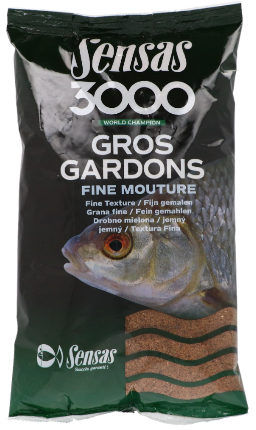 SENSAS 3000 Gros Gardon Fine Mouture 1KG