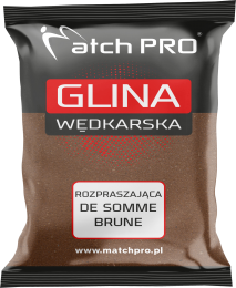 MatchPro Glina Wędkarska ROZPRASZAJĄCA DE SOMME BRĄZOWA 2KG