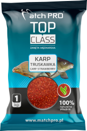 MatchPro Zanęta Top Class Karp Truskawka 1KG