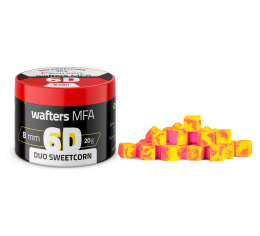MatchPro Przynęty Wędkarskie 6D WAFTERS MFA DUO SWEETCORN 8x8MM 20G