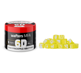 MatchPro Przynęty Wędkarskie 6D WAFTERS MFA DUO PINEAPPLE-NBUTYRIC 8x8MM 20G