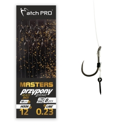 MatchPro Przypony METHOD FEEDER MASTERS SPIKE M16B Barbless 8SZT