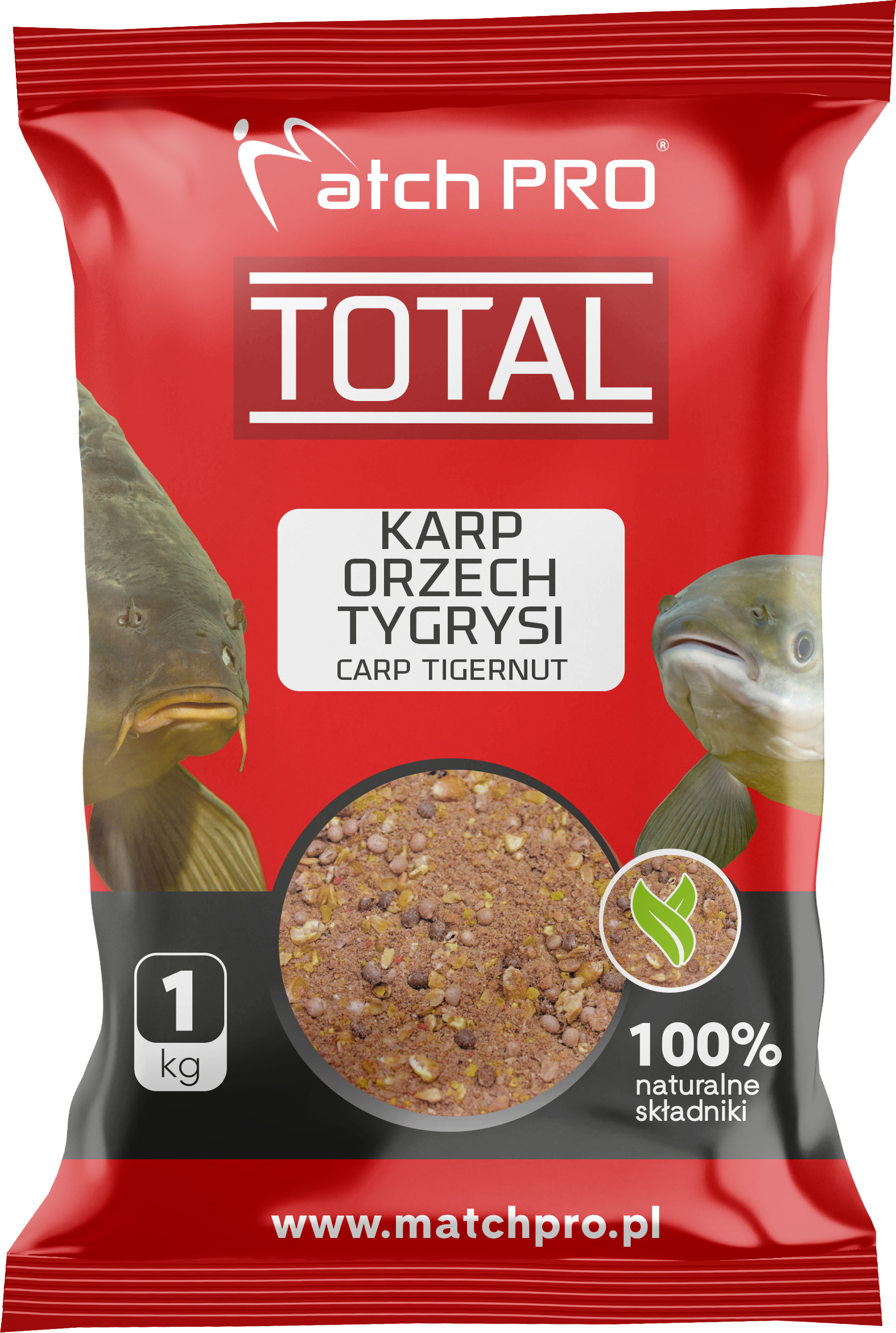 MatchPro TOTAL KARP ORZECH TYGRYSI Zanęta 1kg