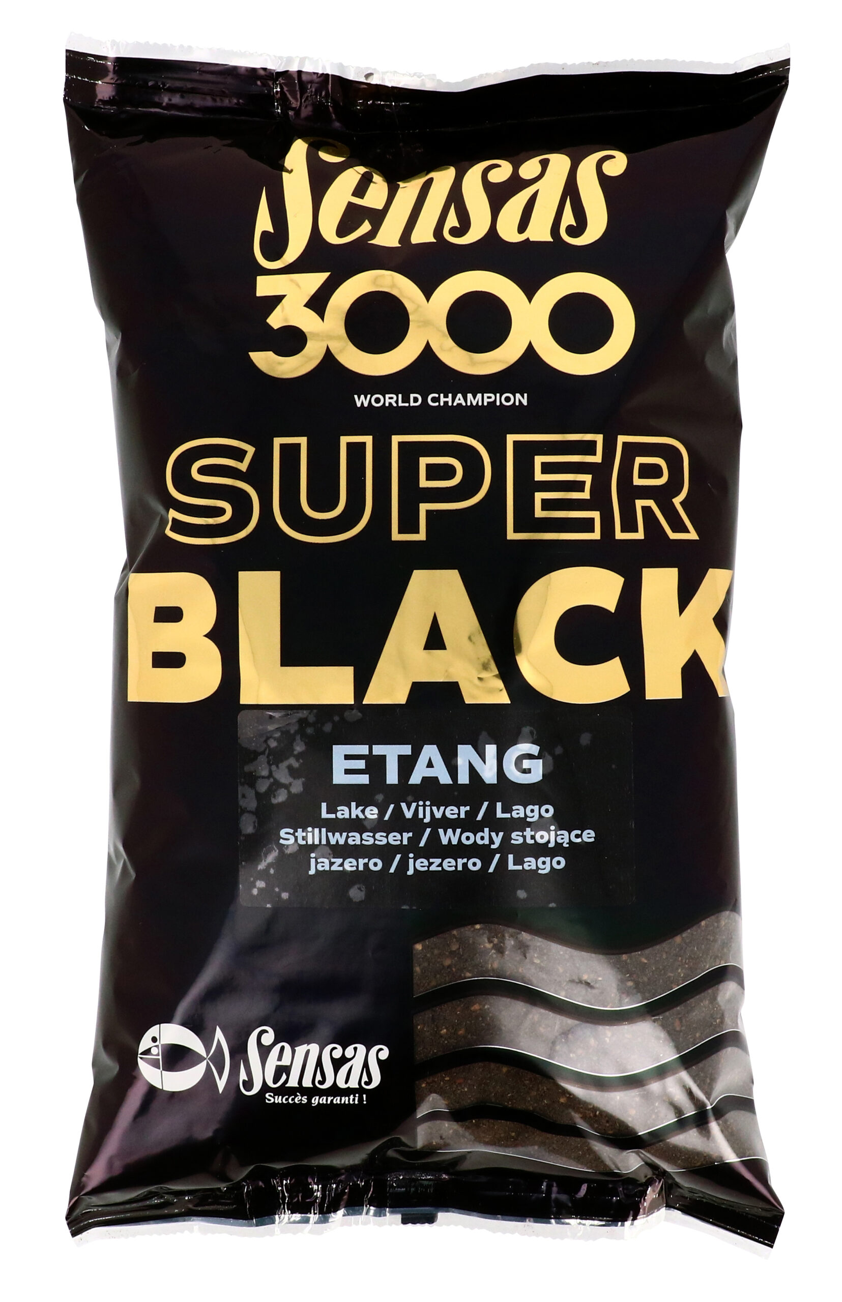 SENSAS 3000 ZANĘTA SUPER BLACK ETANG 1KG