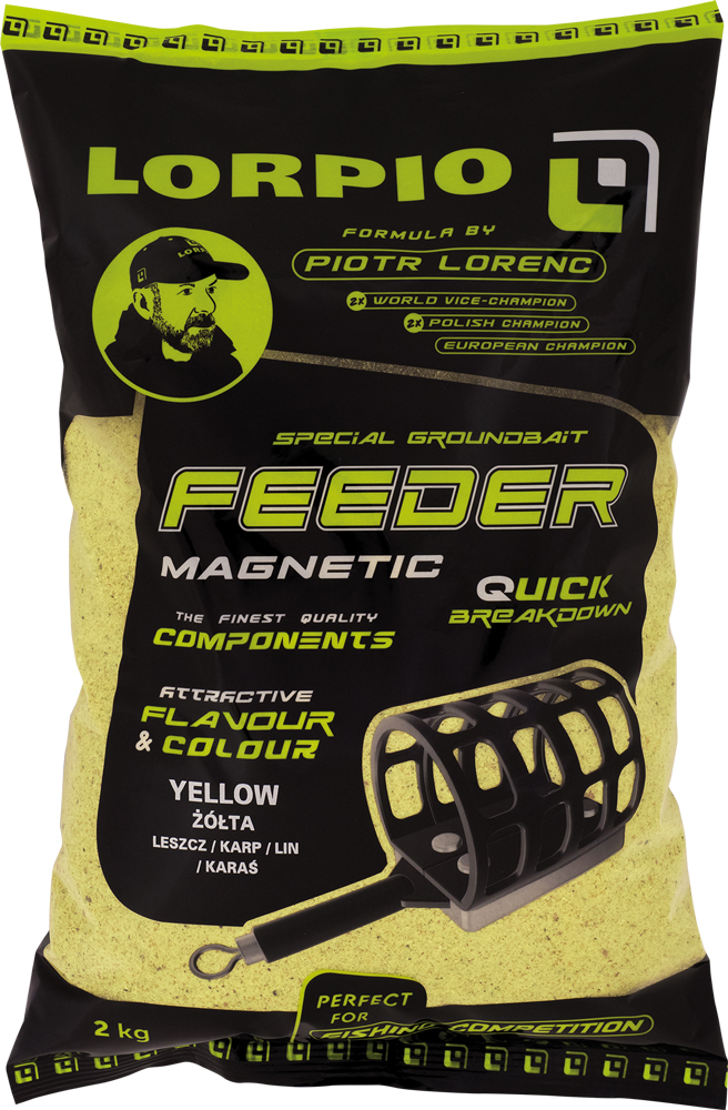 Lorpio Zanęta Feeder Magnetic Yellow Żółta 2KG