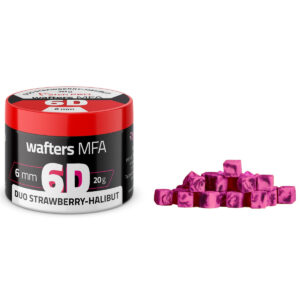 MatchPro Przynęty Wędkarskie 6D WAFTERS MFA DUO STRAWBERRY-HALIBUT 8x8MM 20G