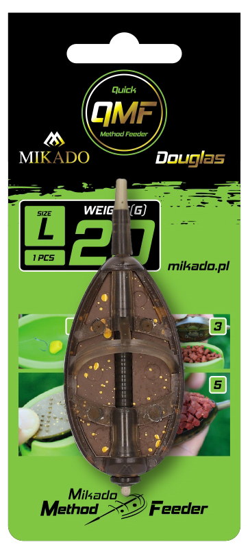 MIKADO KOSZYCZEK - METHOD FEEDER DOUGLAS Q.M.F. SYSTEM L - 40G - 1SZT.