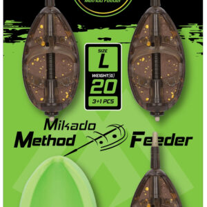 MIKADO KOSZYCZEK - METHOD FEEDER DOUGLAS Q.M.F. SYSTEM L KOMPLET - 3x30G + FOREMKA